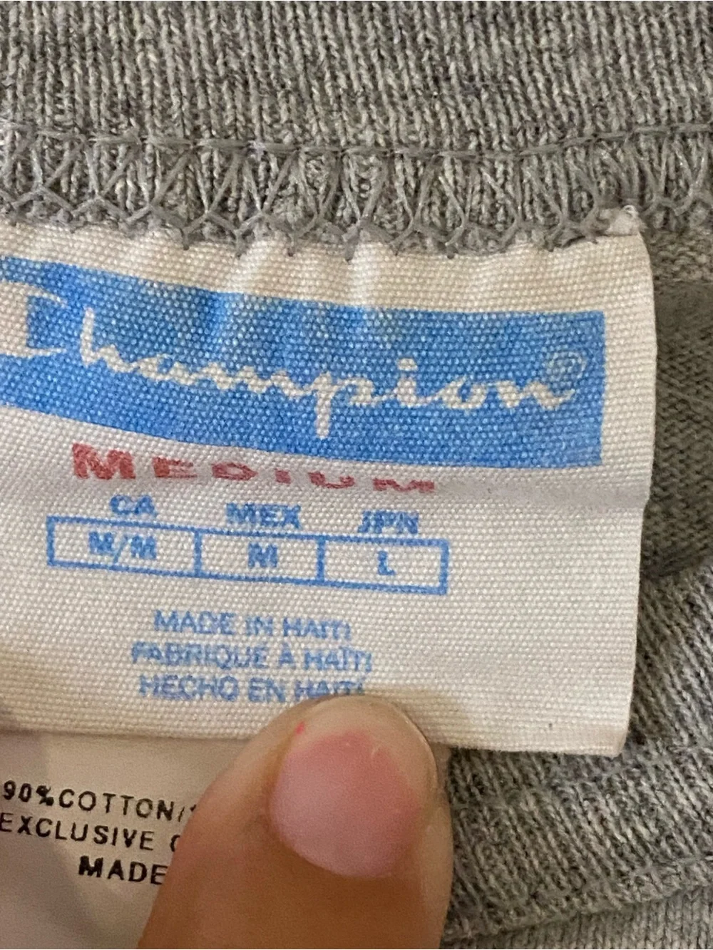 Champion Gray Chicago Fist Graphic Short Sleeve Tee - Picture 3 of 6